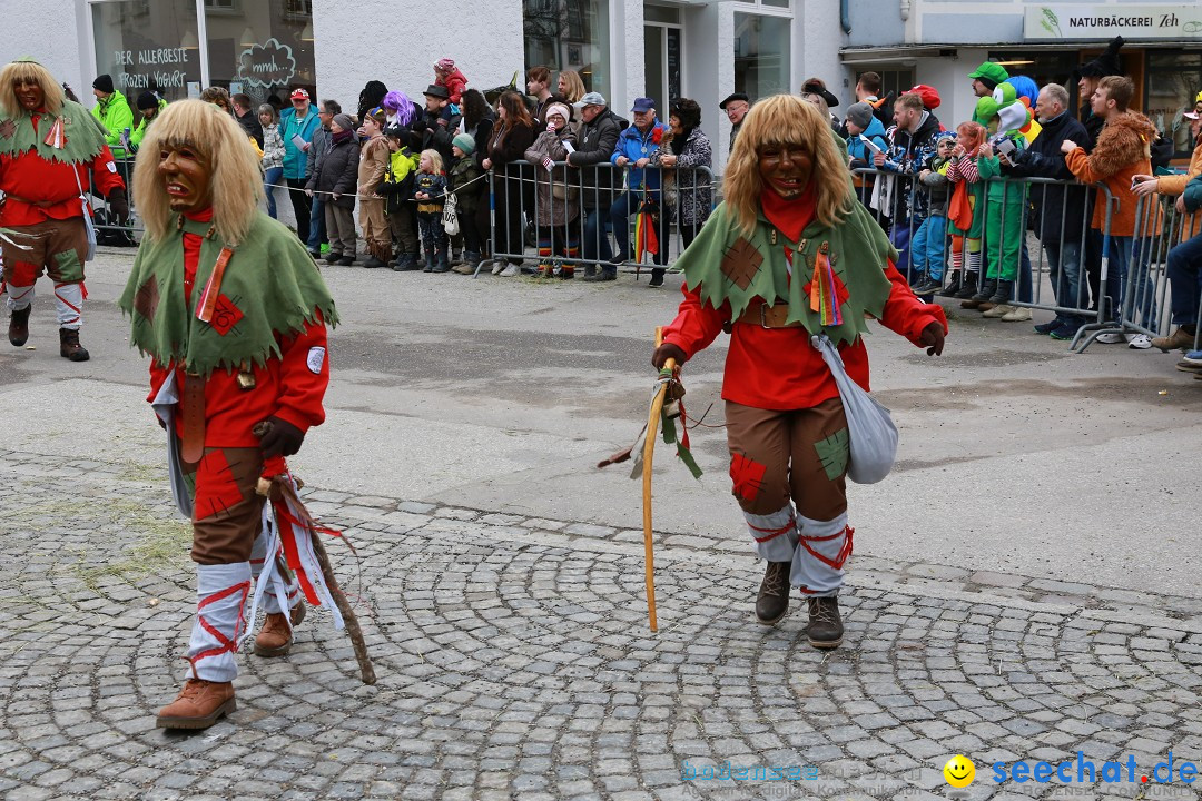 Rosenmontagsumzug - Narrensprung: Ravensburg, 12.02.2024