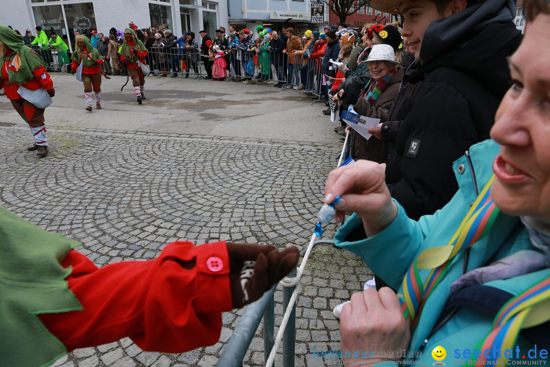 Rosenmontagsumzug - Narrensprung: Ravensburg, 12.02.2024