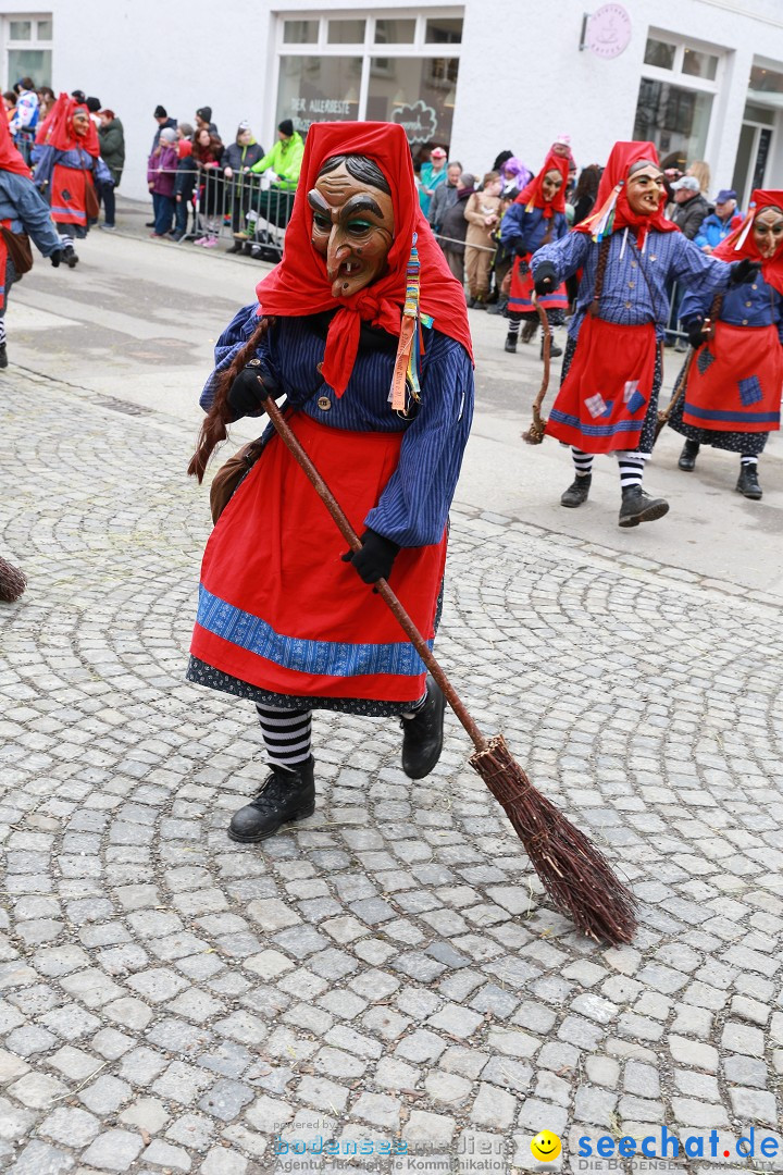 Rosenmontagsumzug - Narrensprung: Ravensburg, 12.02.2024