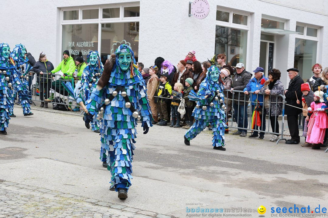 Rosenmontagsumzug - Narrensprung: Ravensburg, 12.02.2024