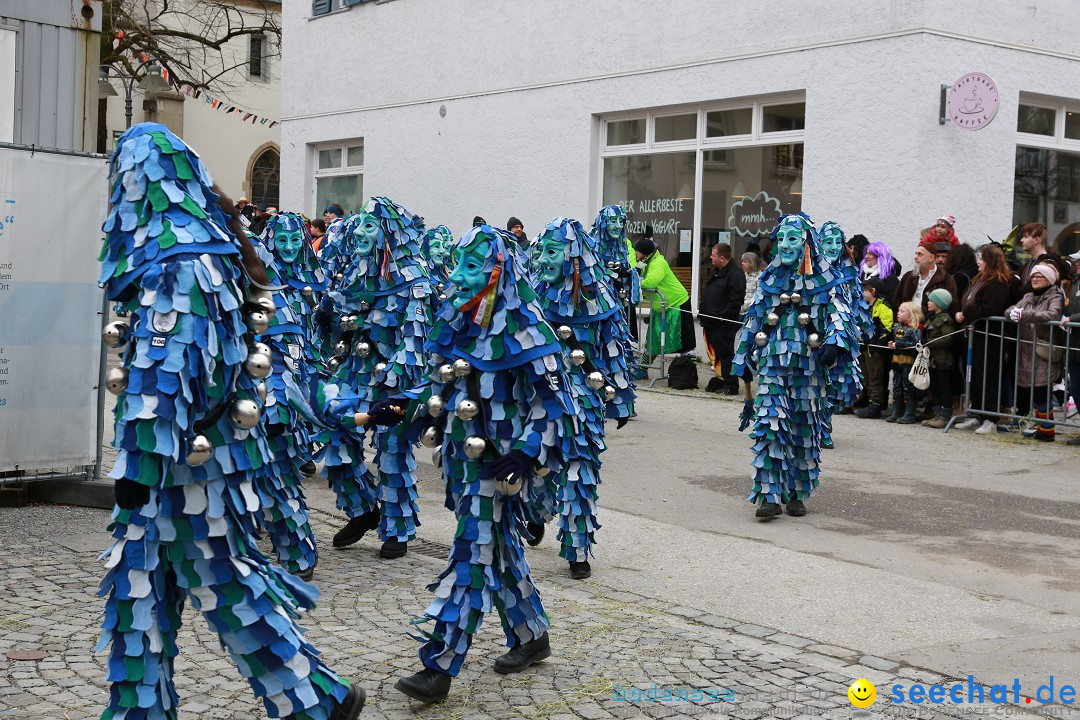 Rosenmontagsumzug - Narrensprung: Ravensburg, 12.02.2024