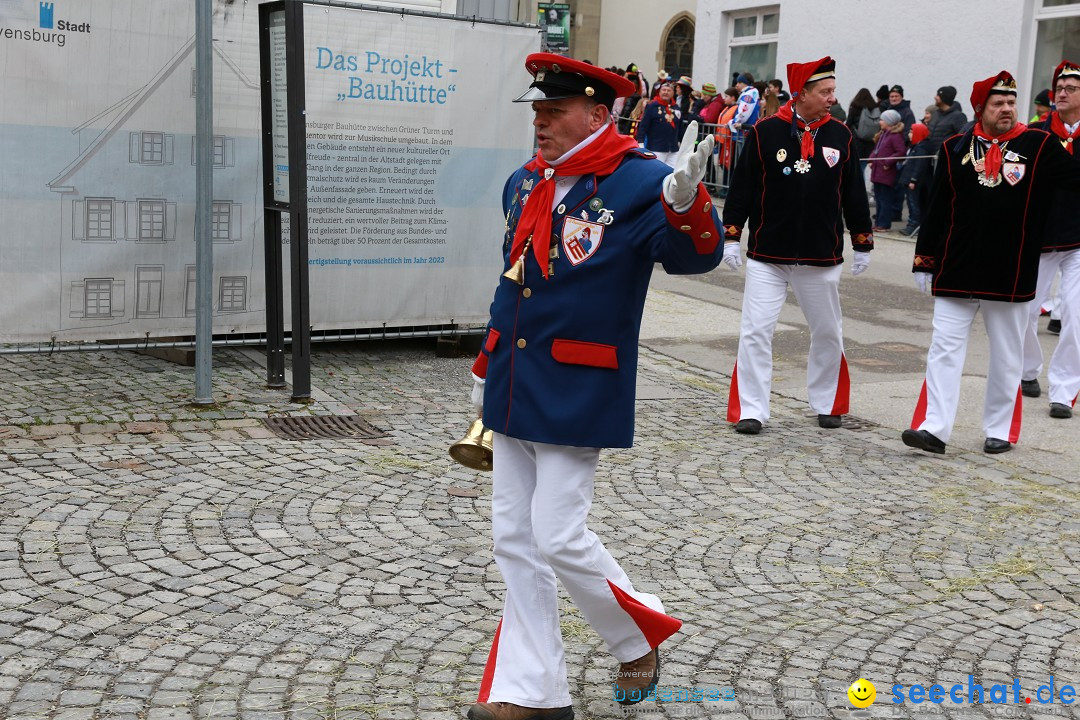 Rosenmontagsumzug - Narrensprung: Ravensburg, 12.02.2024