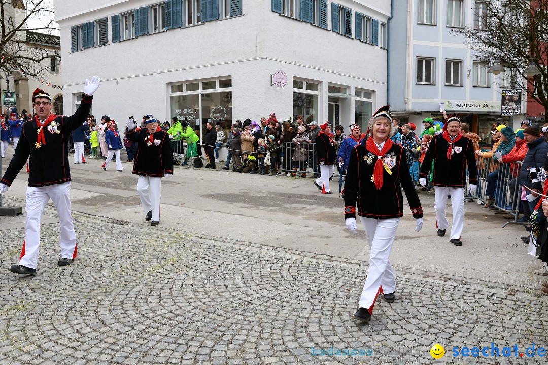 Rosenmontagsumzug - Narrensprung: Ravensburg, 12.02.2024