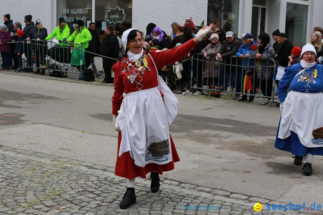 Rosenmontagsumzug - Narrensprung: Ravensburg, 12.02.2024