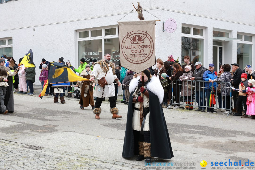 Rosenmontagsumzug - Narrensprung: Ravensburg, 12.02.2024