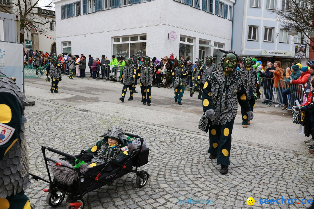 Rosenmontagsumzug - Narrensprung: Ravensburg, 12.02.2024