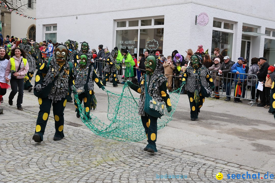 Rosenmontagsumzug - Narrensprung: Ravensburg, 12.02.2024