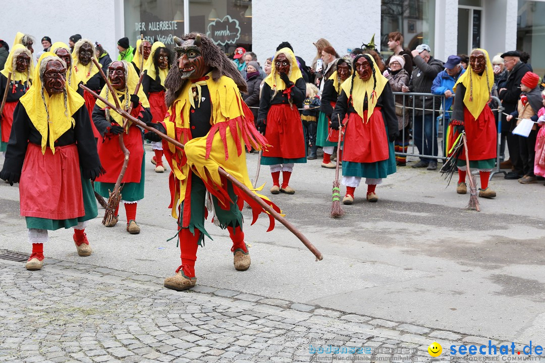 Rosenmontagsumzug - Narrensprung: Ravensburg, 12.02.2024