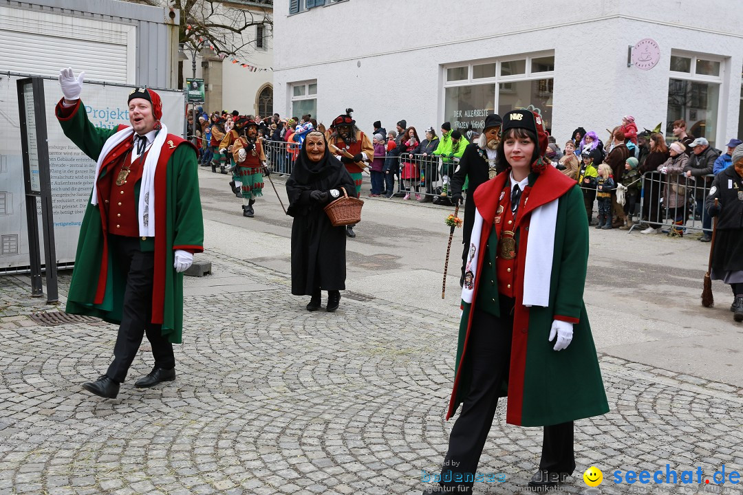 Rosenmontagsumzug - Narrensprung: Ravensburg, 12.02.2024