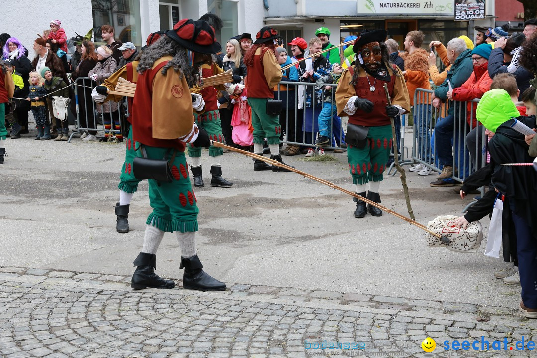 Rosenmontagsumzug - Narrensprung: Ravensburg, 12.02.2024