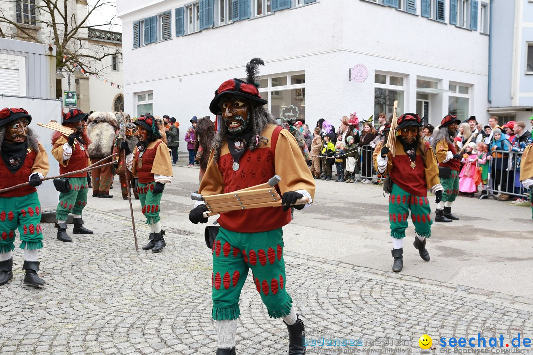 Rosenmontagsumzug - Narrensprung: Ravensburg, 12.02.2024