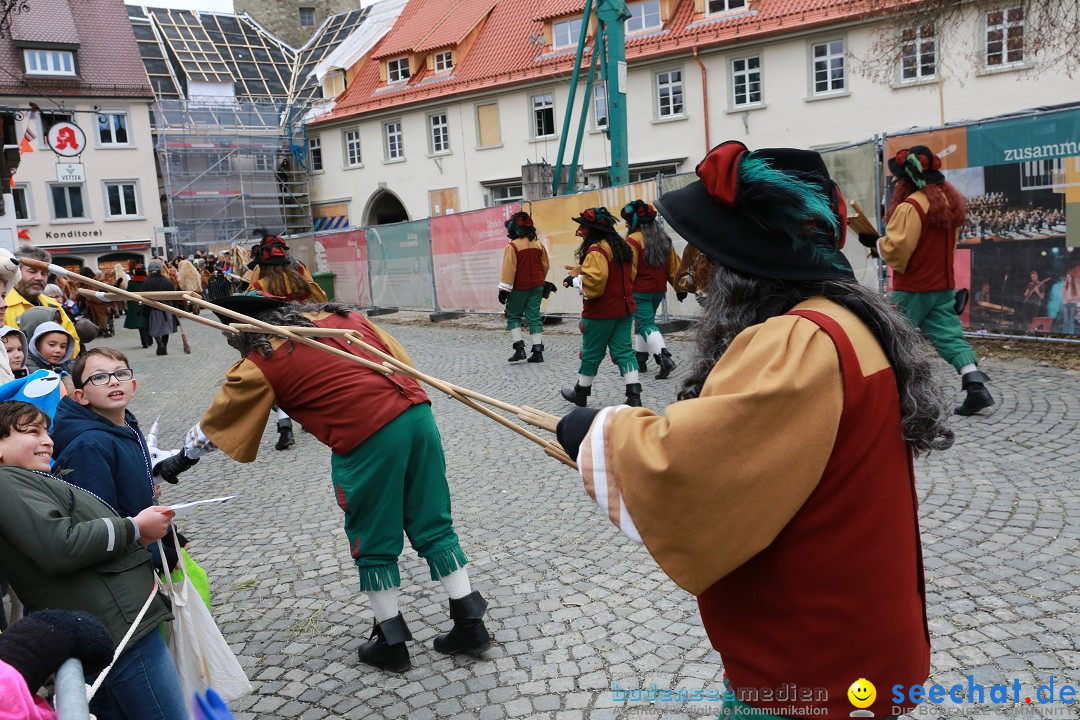 Rosenmontagsumzug - Narrensprung: Ravensburg, 12.02.2024