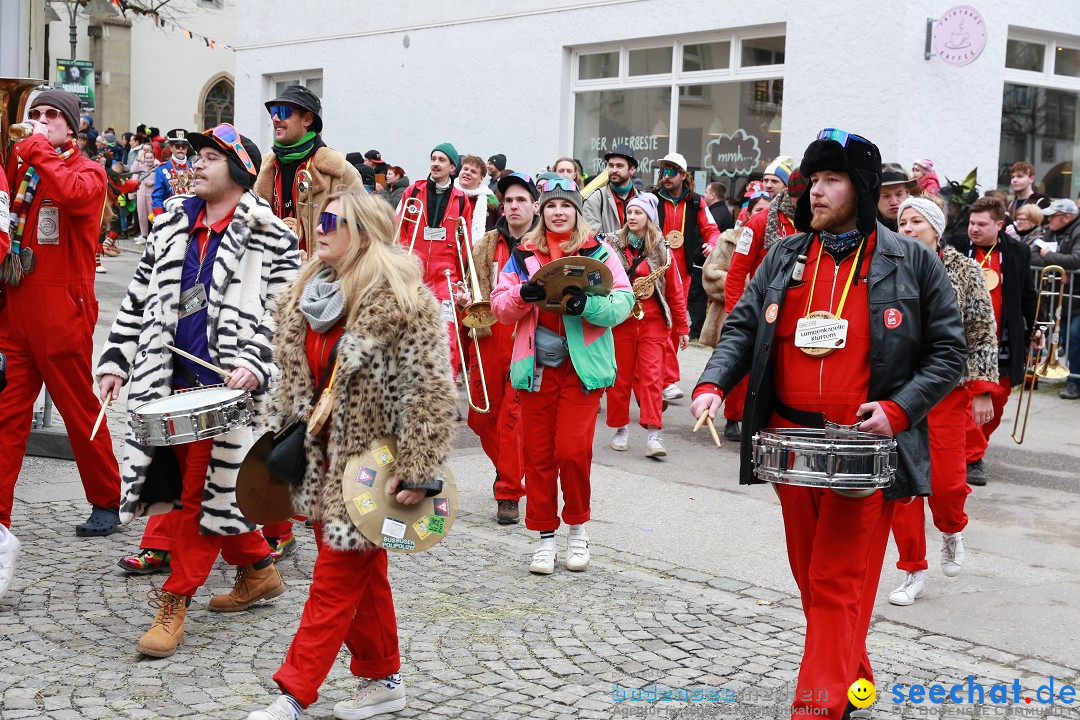 Rosenmontagsumzug - Narrensprung: Ravensburg, 12.02.2024