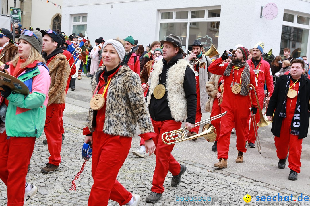 Rosenmontagsumzug - Narrensprung: Ravensburg, 12.02.2024