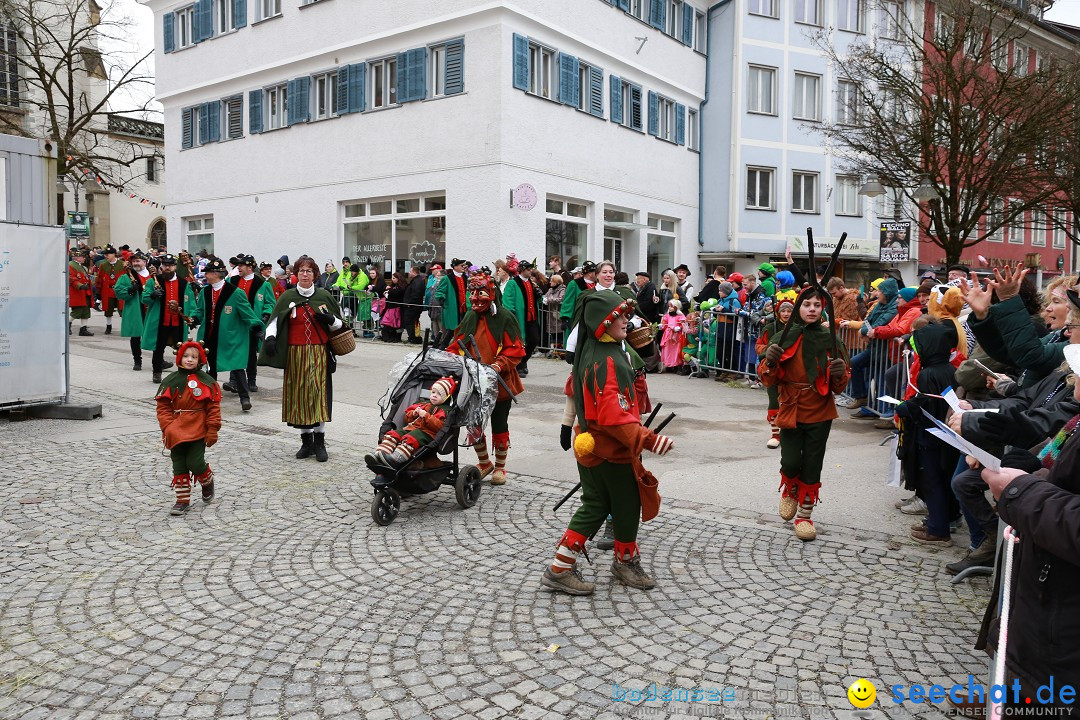 Rosenmontagsumzug - Narrensprung: Ravensburg, 12.02.2024