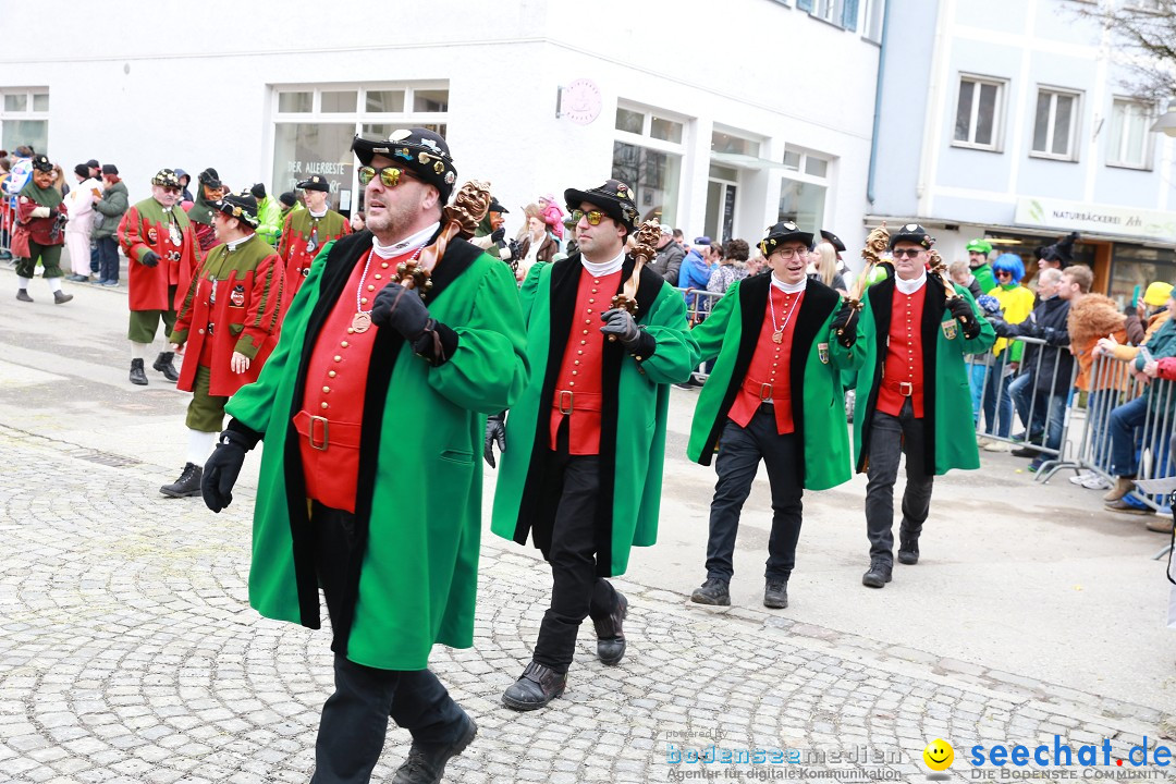 Rosenmontagsumzug - Narrensprung: Ravensburg, 12.02.2024