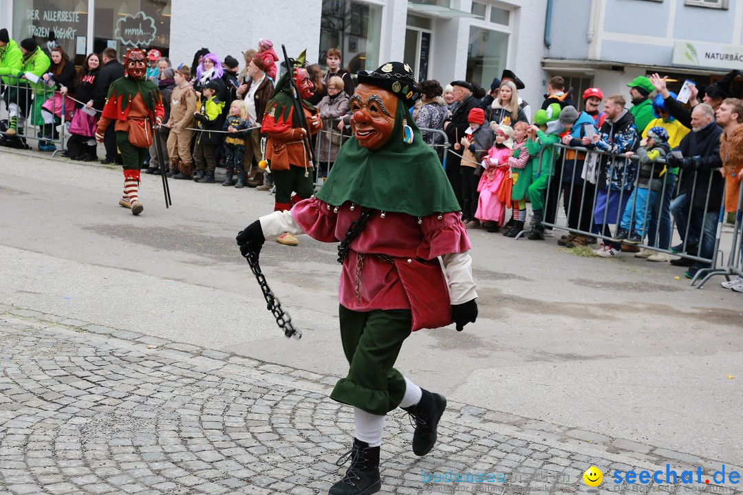 Rosenmontagsumzug - Narrensprung: Ravensburg, 12.02.2024