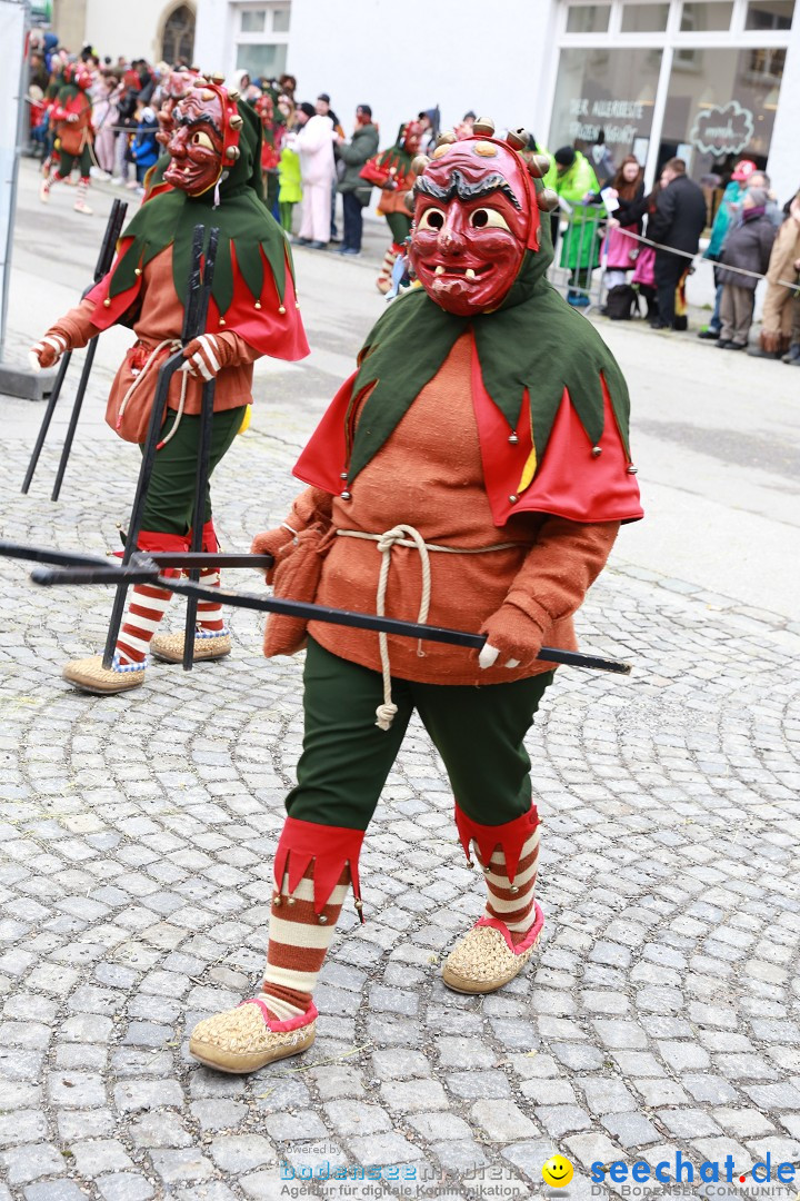 Rosenmontagsumzug - Narrensprung: Ravensburg, 12.02.2024