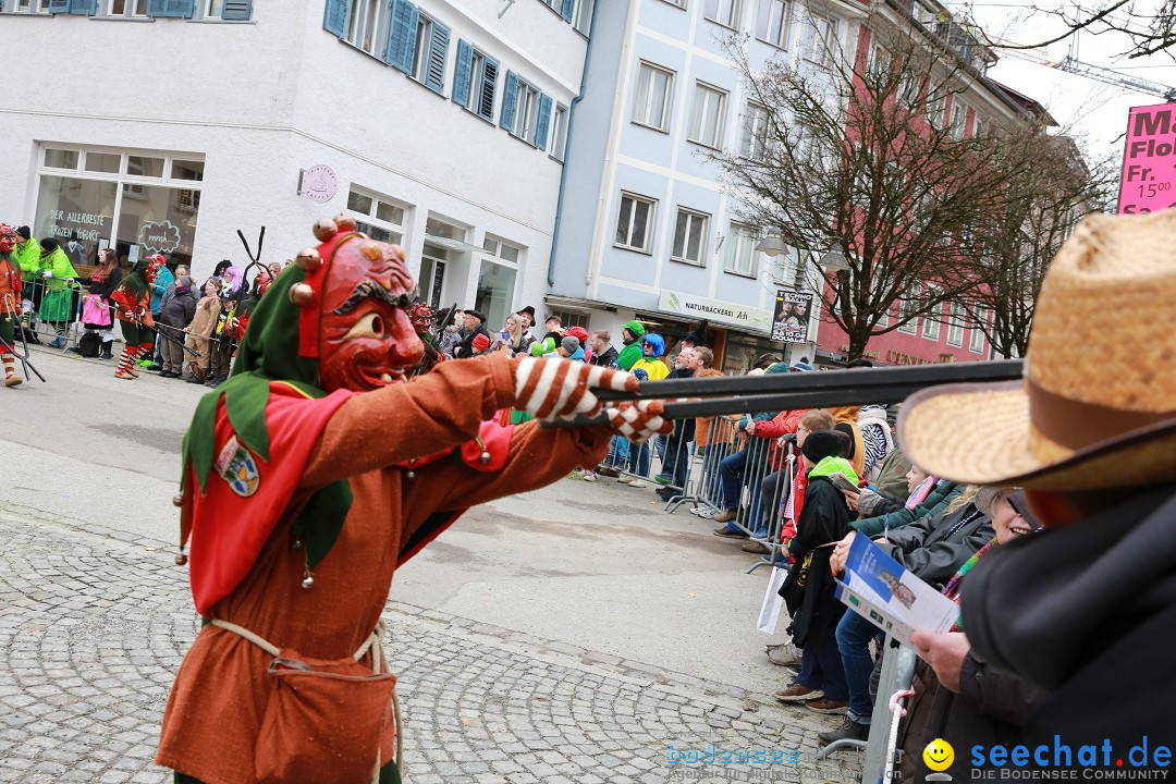 Rosenmontagsumzug - Narrensprung: Ravensburg, 12.02.2024