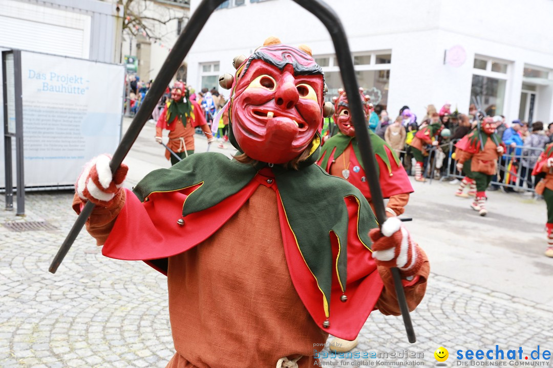 Rosenmontagsumzug - Narrensprung: Ravensburg, 12.02.2024