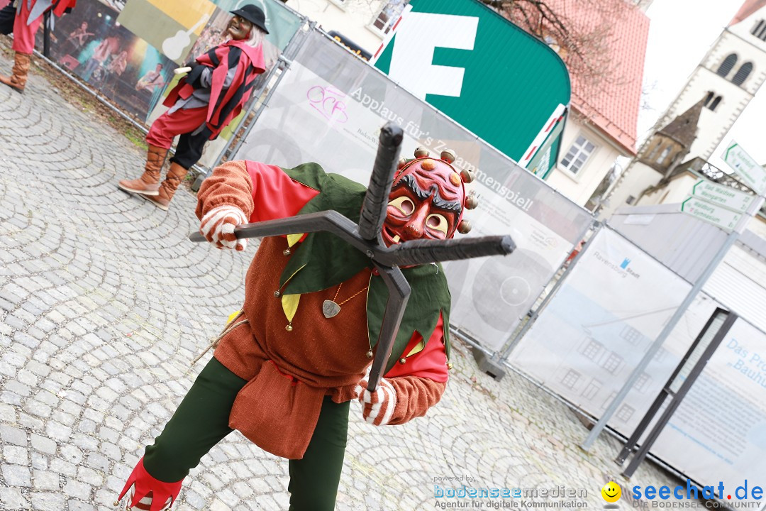 Rosenmontagsumzug - Narrensprung: Ravensburg, 12.02.2024