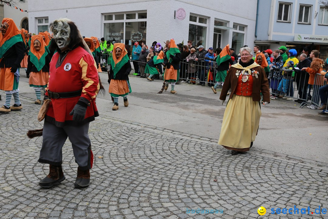 Rosenmontagsumzug - Narrensprung: Ravensburg, 12.02.2024