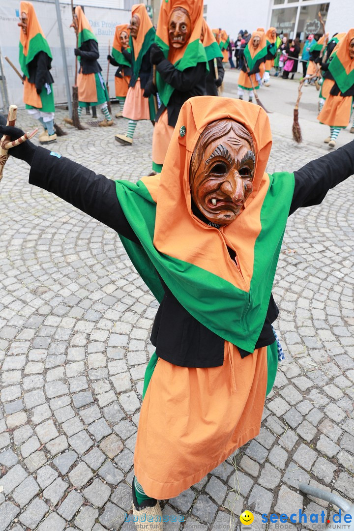 Rosenmontagsumzug - Narrensprung: Ravensburg, 12.02.2024