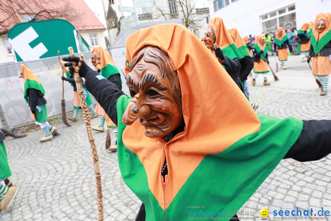 Rosenmontagsumzug - Narrensprung: Ravensburg, 12.02.2024