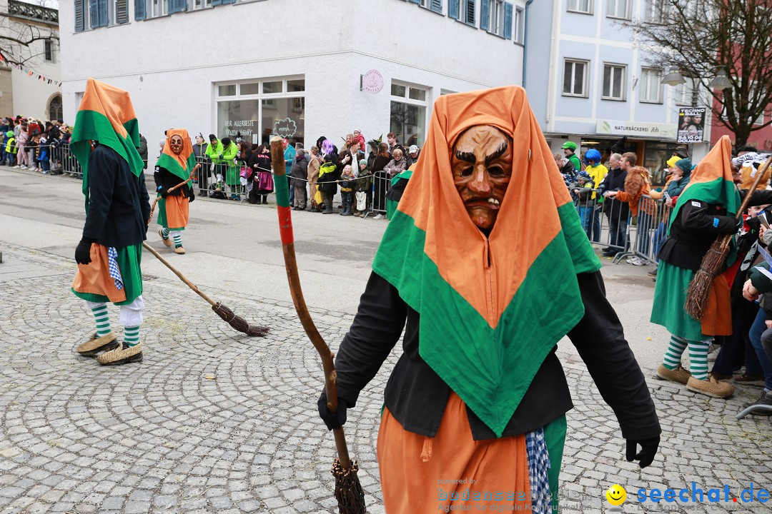 Rosenmontagsumzug - Narrensprung: Ravensburg, 12.02.2024