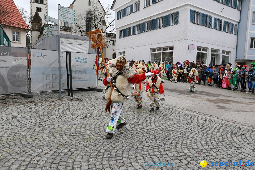 Rosenmontagsumzug - Narrensprung: Ravensburg, 12.02.2024