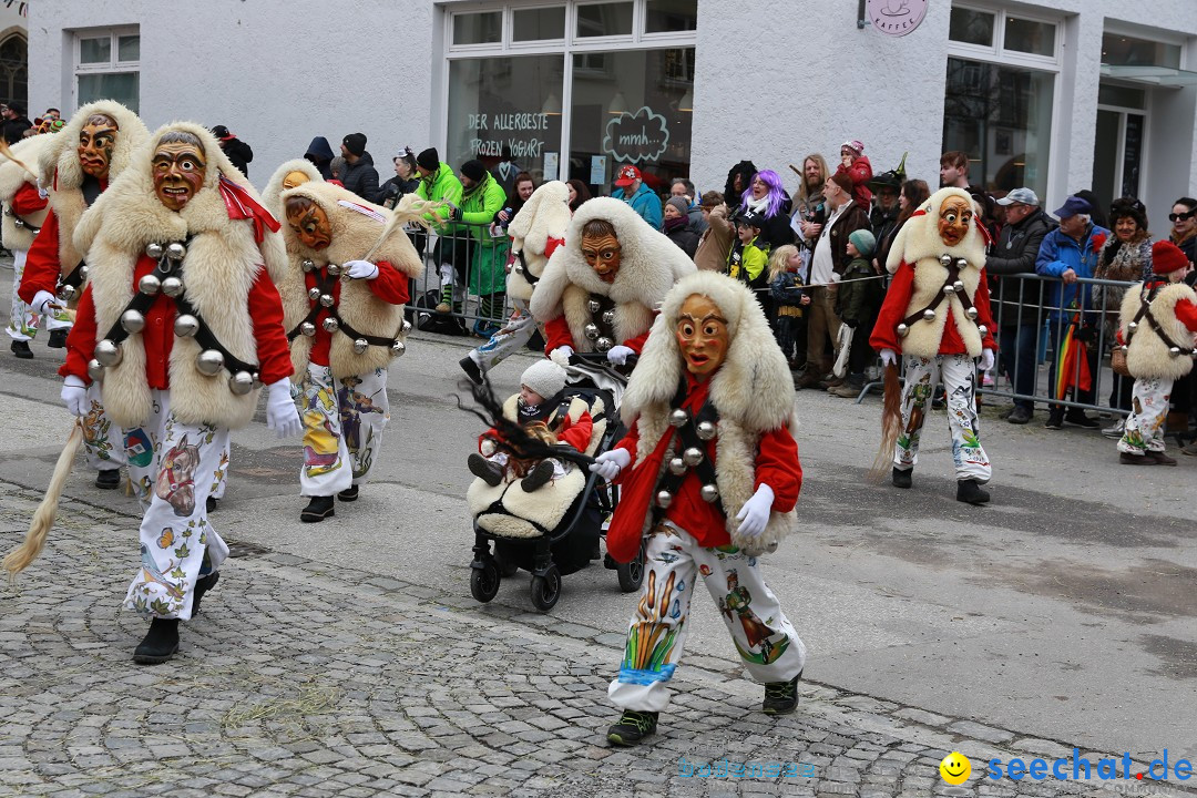 Rosenmontagsumzug - Narrensprung: Ravensburg, 12.02.2024