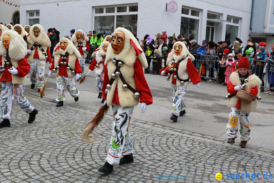 Rosenmontagsumzug - Narrensprung: Ravensburg, 12.02.2024