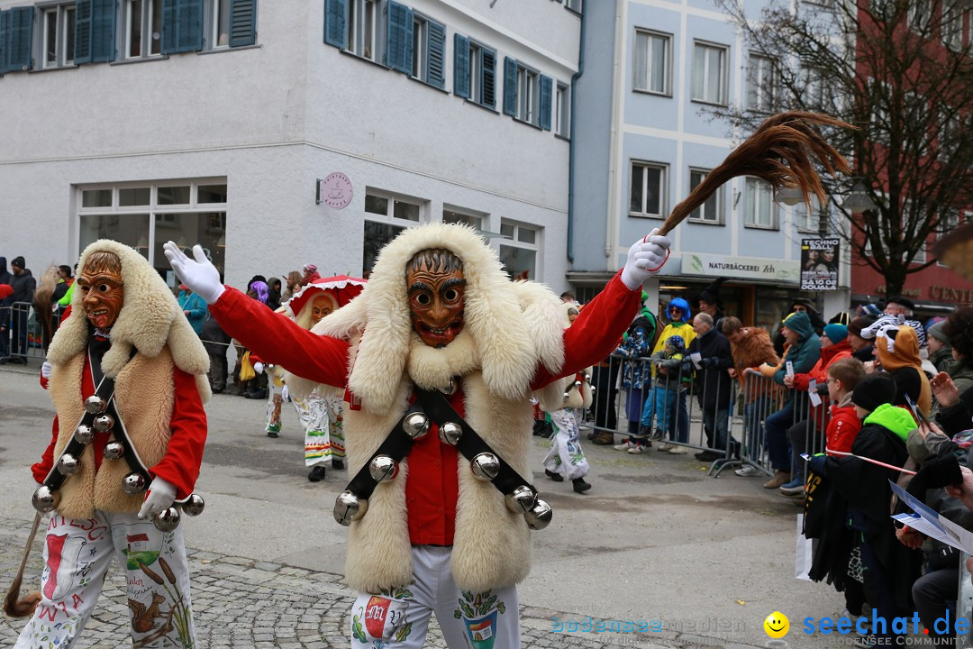 Rosenmontagsumzug - Narrensprung: Ravensburg, 12.02.2024