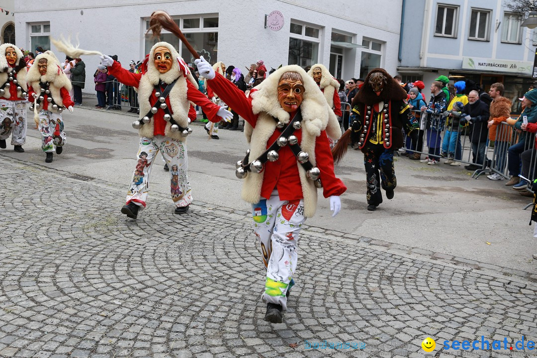 Rosenmontagsumzug - Narrensprung: Ravensburg, 12.02.2024