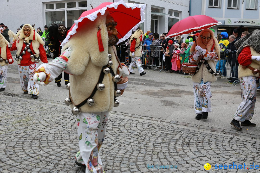 Rosenmontagsumzug - Narrensprung: Ravensburg, 12.02.2024