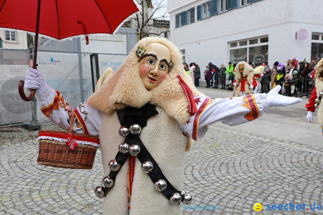 Rosenmontagsumzug - Narrensprung: Ravensburg, 12.02.2024