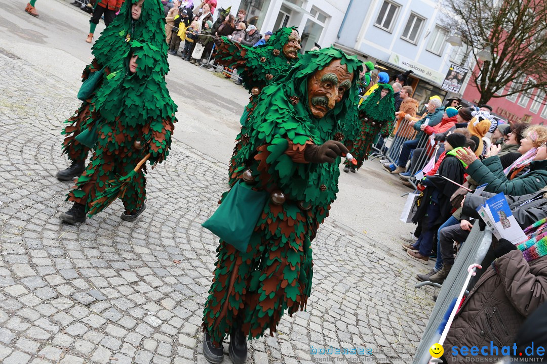 Rosenmontagsumzug - Narrensprung: Ravensburg, 12.02.2024