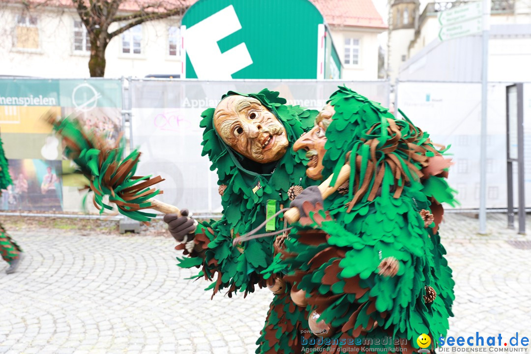 Rosenmontagsumzug - Narrensprung: Ravensburg, 12.02.2024