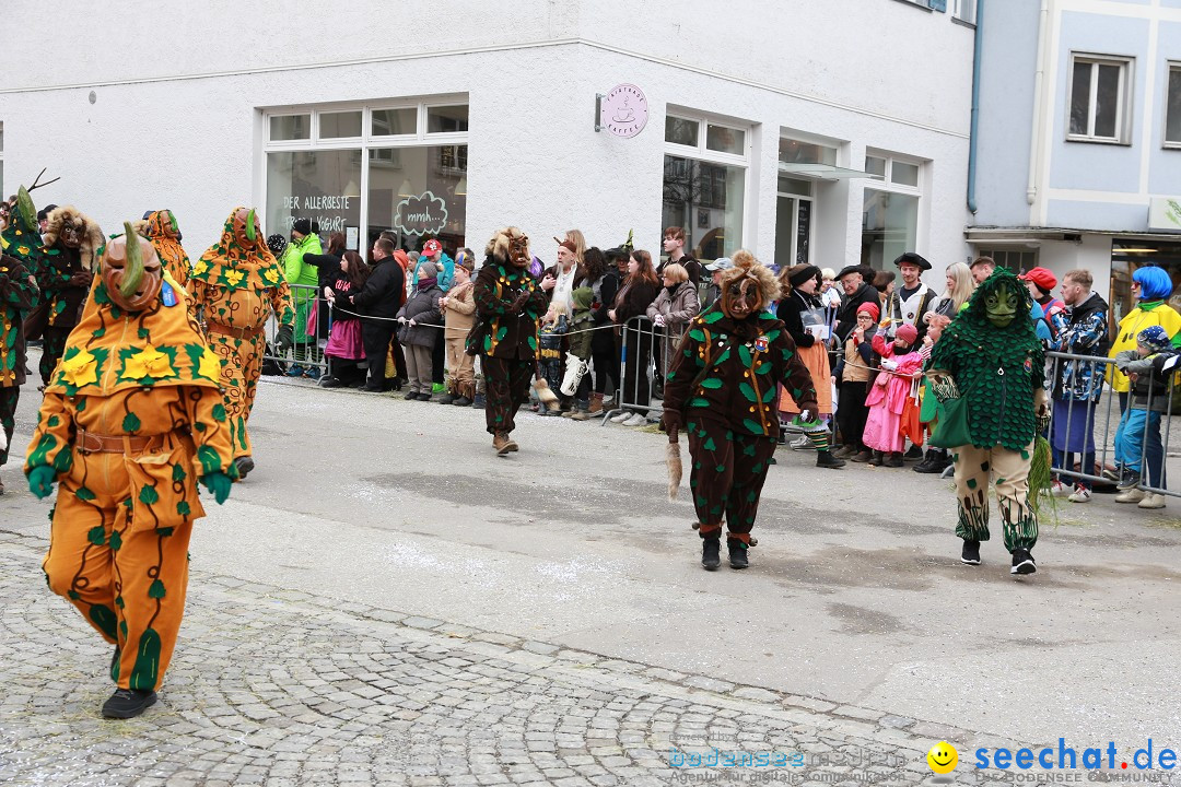 Rosenmontagsumzug - Narrensprung: Ravensburg, 12.02.2024