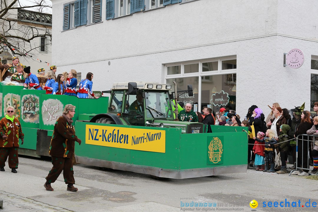 Rosenmontagsumzug - Narrensprung: Ravensburg, 12.02.2024