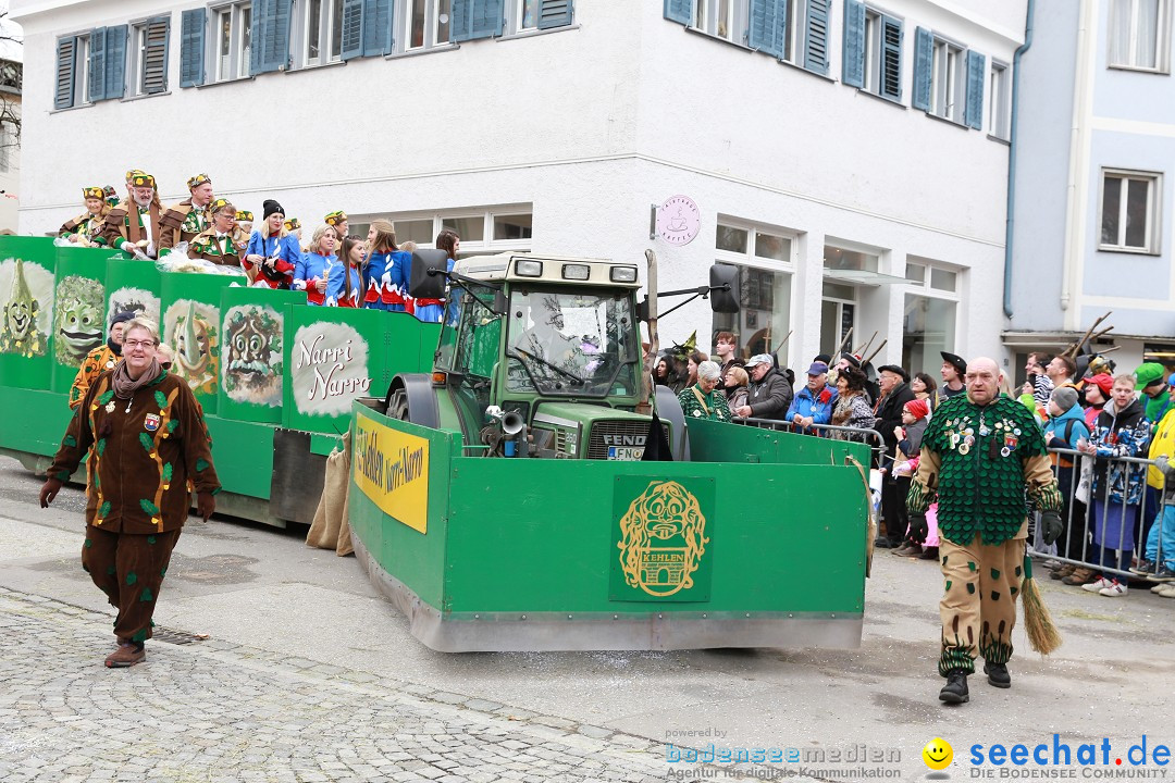 Rosenmontagsumzug - Narrensprung: Ravensburg, 12.02.2024