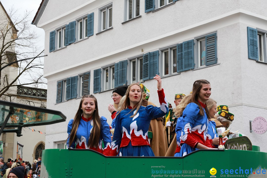 Rosenmontagsumzug - Narrensprung: Ravensburg, 12.02.2024