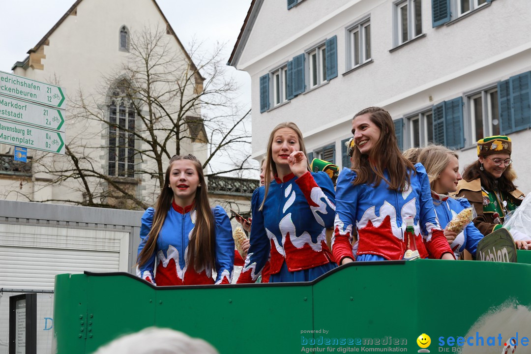 Rosenmontagsumzug - Narrensprung: Ravensburg, 12.02.2024