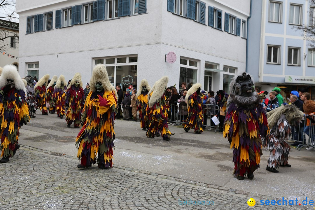 Rosenmontagsumzug - Narrensprung: Ravensburg, 12.02.2024