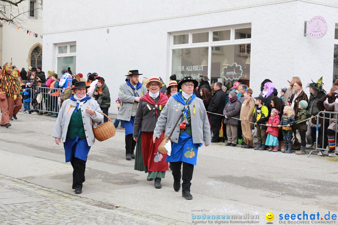 Rosenmontagsumzug - Narrensprung: Ravensburg, 12.02.2024