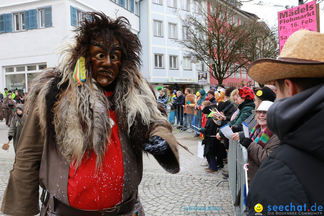 Rosenmontagsumzug - Narrensprung: Ravensburg, 12.02.2024