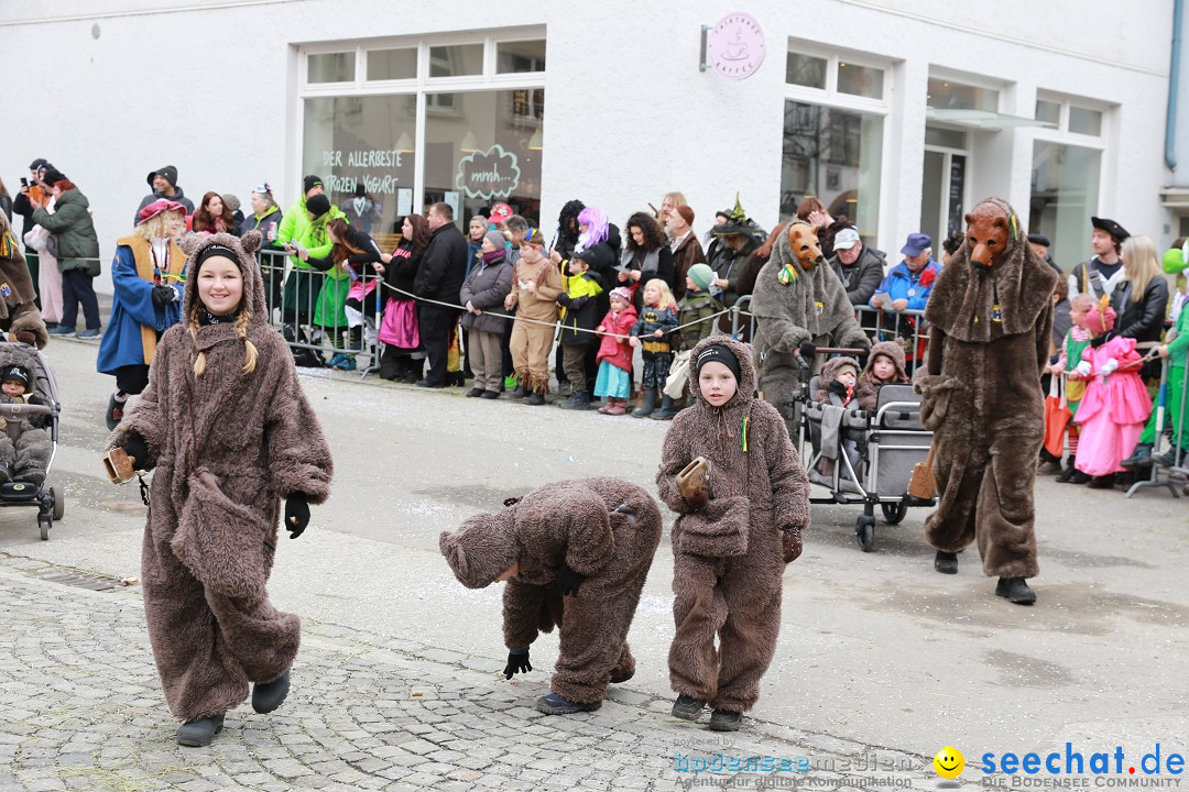 Rosenmontagsumzug - Narrensprung: Ravensburg, 12.02.2024