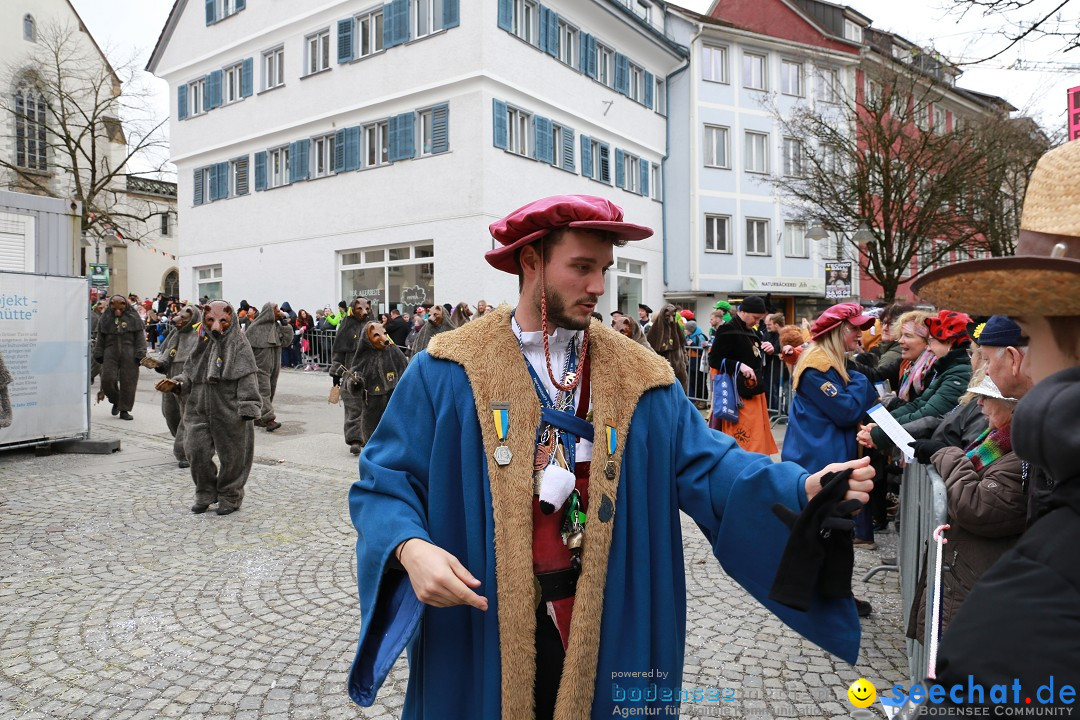 Rosenmontagsumzug - Narrensprung: Ravensburg, 12.02.2024