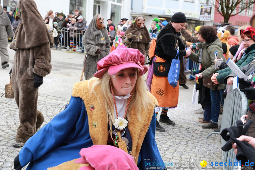 Rosenmontagsumzug - Narrensprung: Ravensburg, 12.02.2024