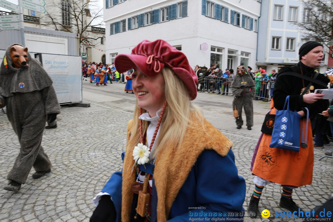 Rosenmontagsumzug - Narrensprung: Ravensburg, 12.02.2024